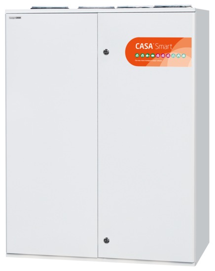 Ilmanvaihtokone lämmöntalteenotolla Swegon Casa W9 Smart L 900W RH