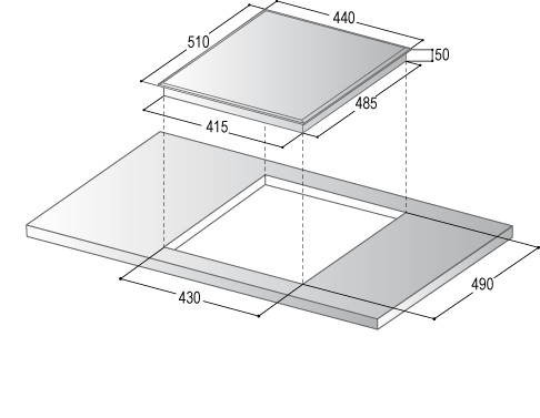 Induktioliesitaso Greentek BIM430