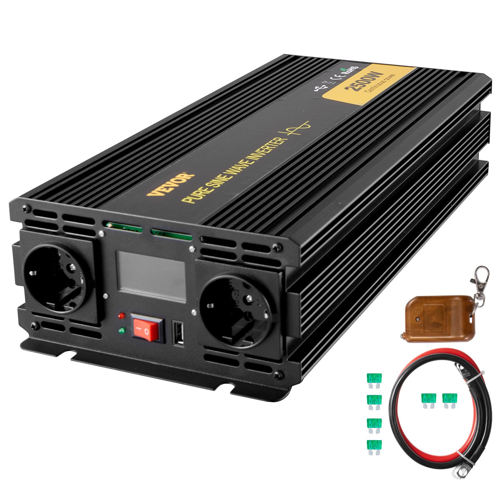 Invertteri North Craft GYS-2500W, 2500W, musta