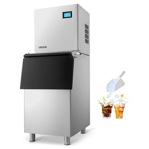Jääpalakone North Craft Commercial Ice Maker, 163 kg/24h, 113 kg säiliö, ruostumaton teräs