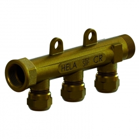 Jakotukki Hela 7512, PEX-karalla, 2-osainen