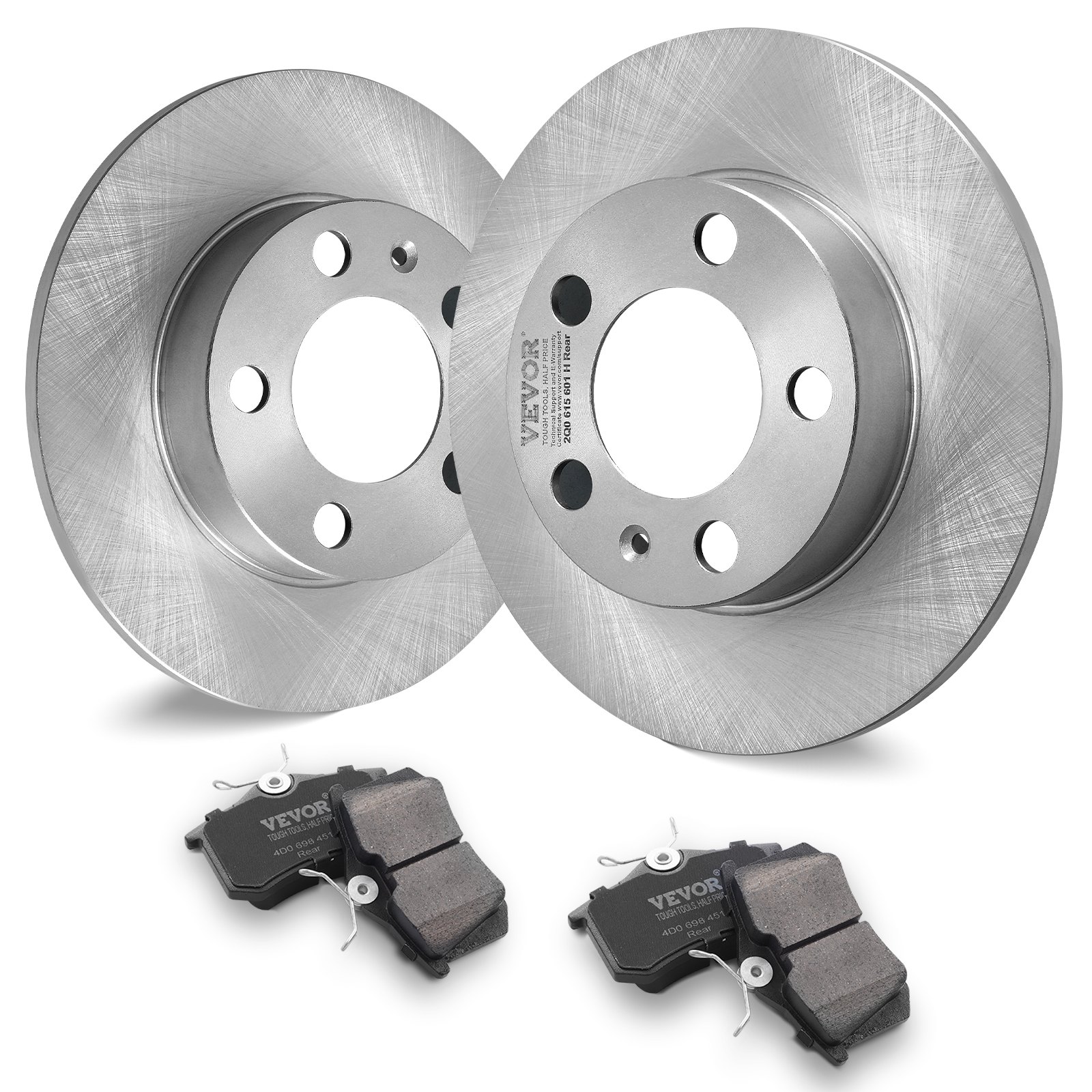 Jarrusarja North Craft Audi A3(8L) Yhteensopiva, 232mm, Takajarrulevyt ja Keraamiset Jarrupalat