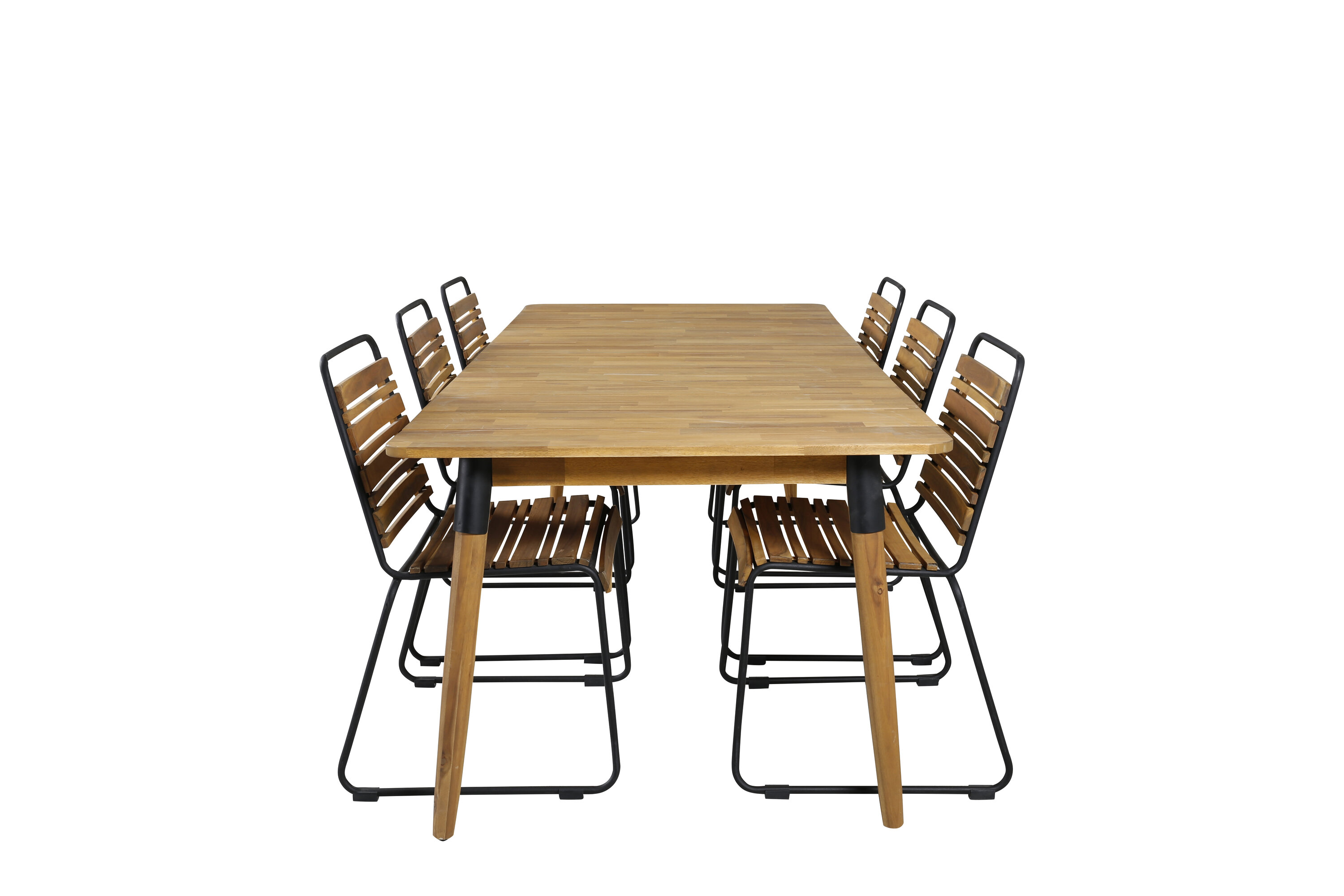 Ruokailuryhmä Venture Home Julian/Bois, 210x100cm pöytä + 6 tuolia, akaasia
