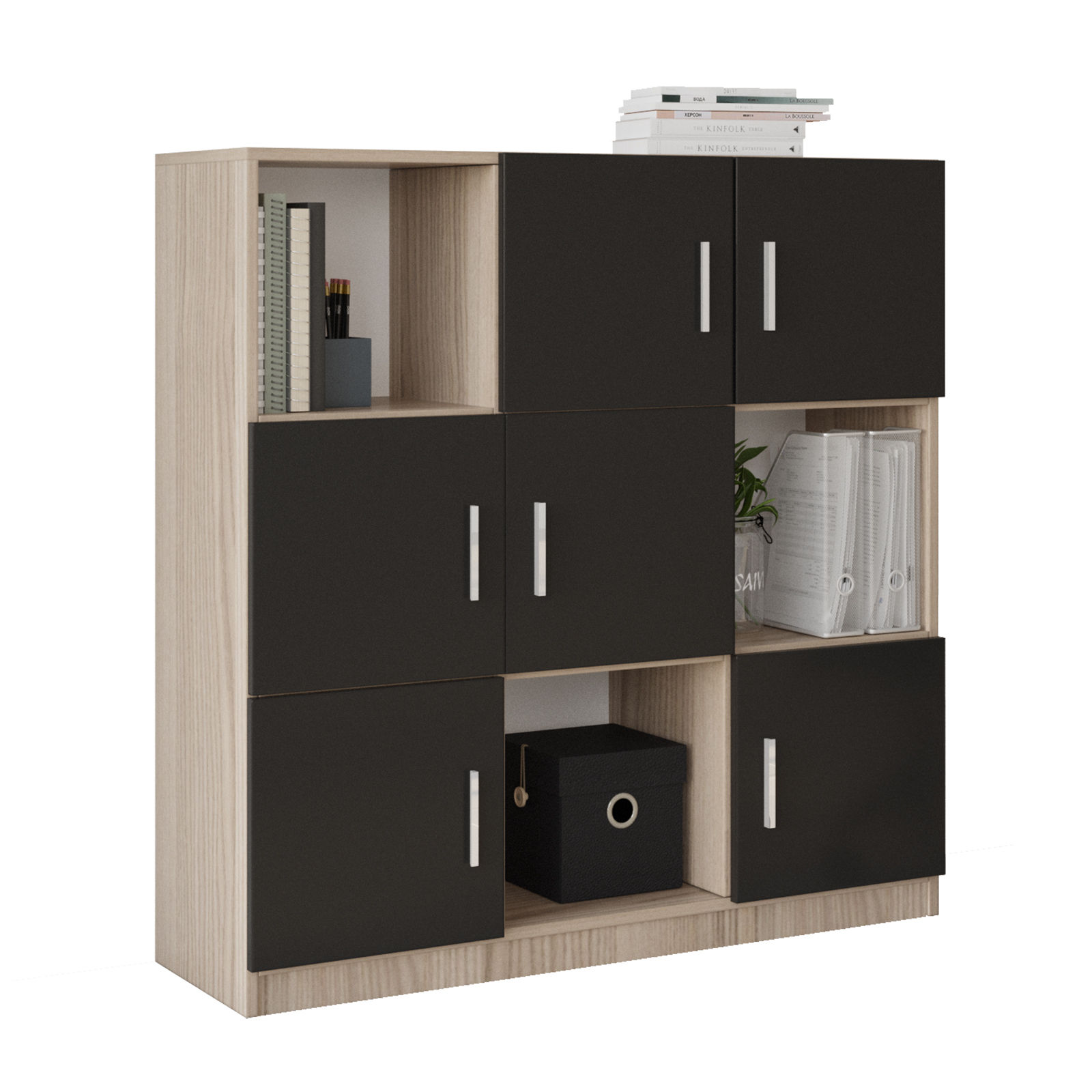 Kaapisto Valento Furniture VO7, ruskea/musta