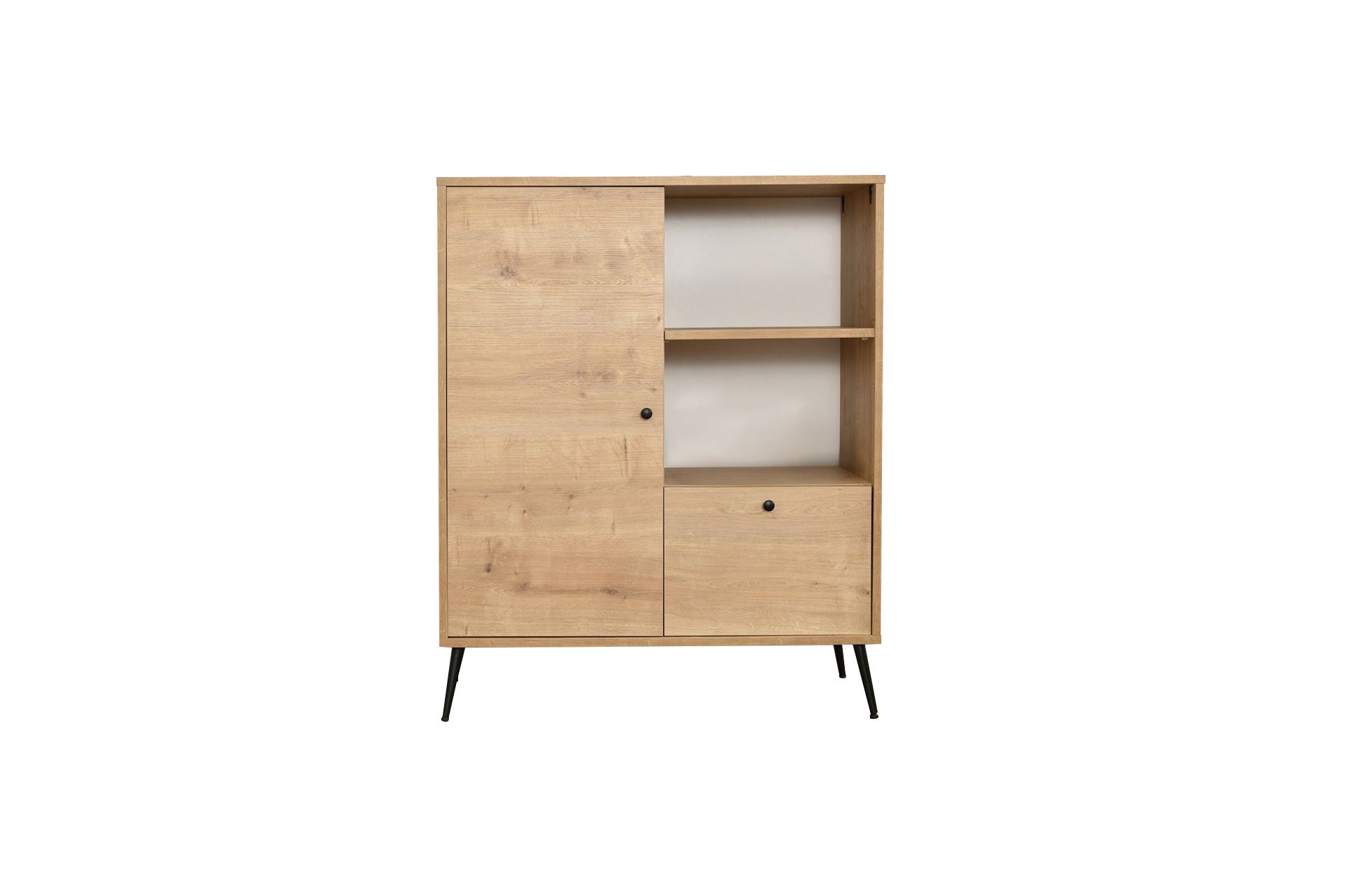 Kaappi Valento Furniture Calvin, 90x105cm, ruskea