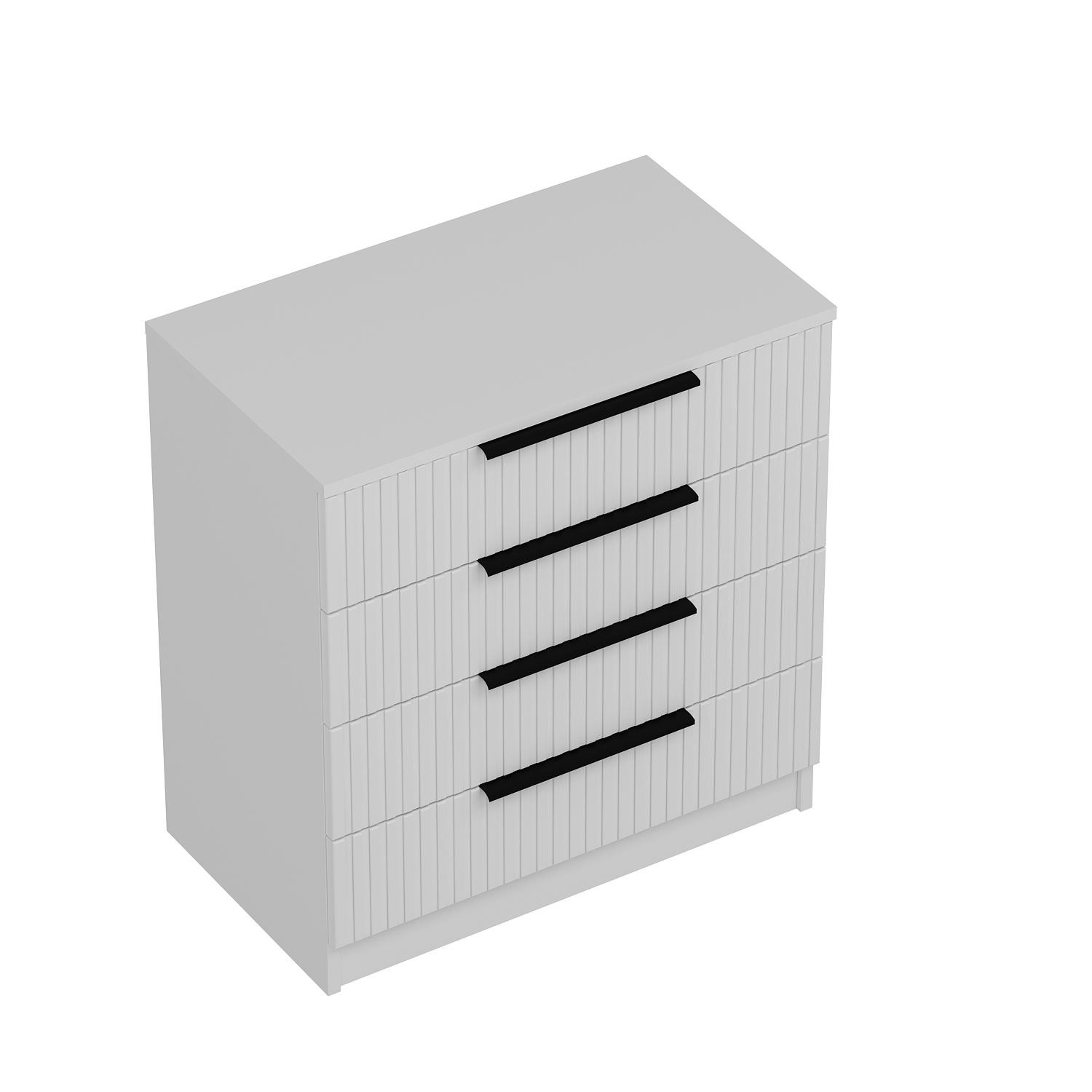 Lipasto Valento Furniture Kale, 72x77x42cm, valkoinen