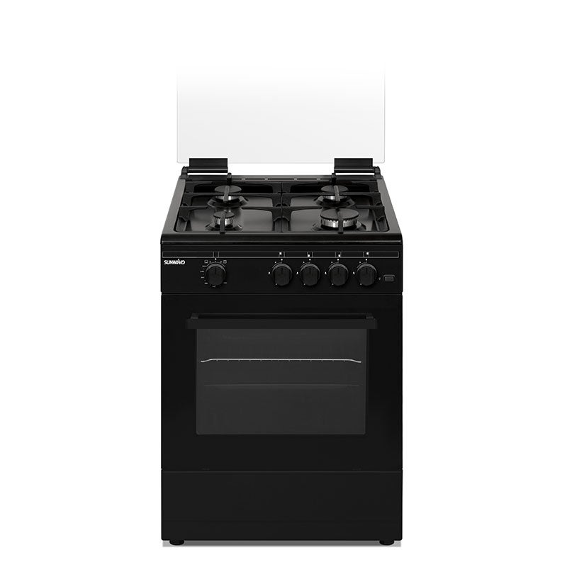 Kaasuliesi Sunwind Chef 60 pro, 60cm, musta