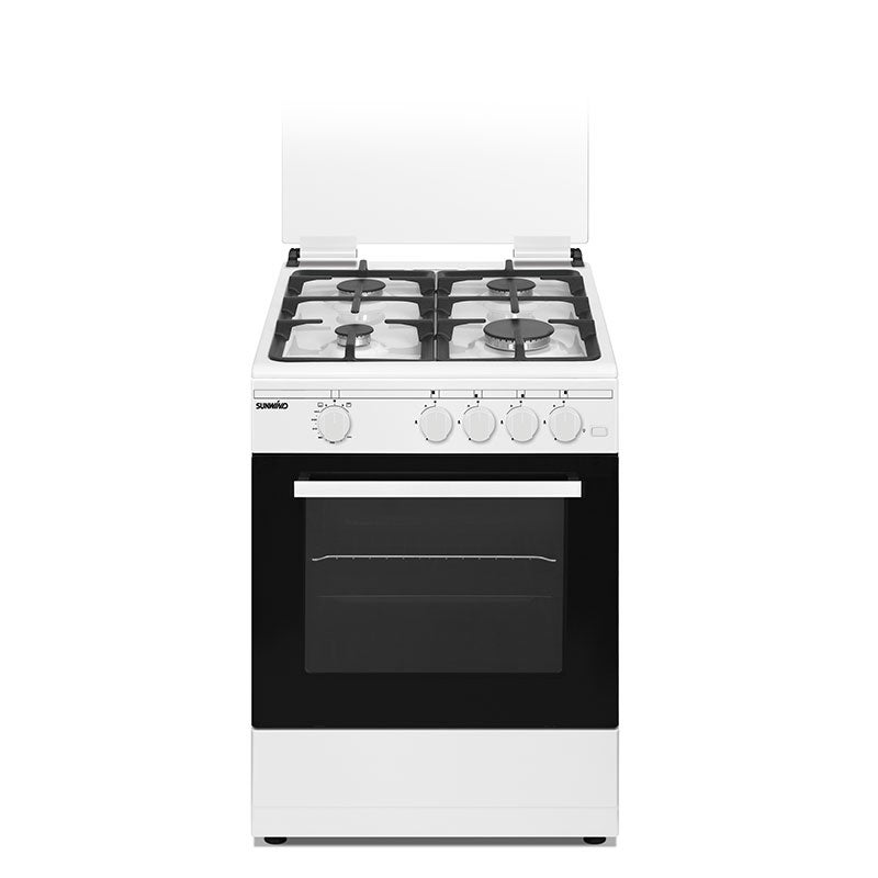 Kaasuliesi Sunwind Chef 60 Pro, 60cm, valkoinen