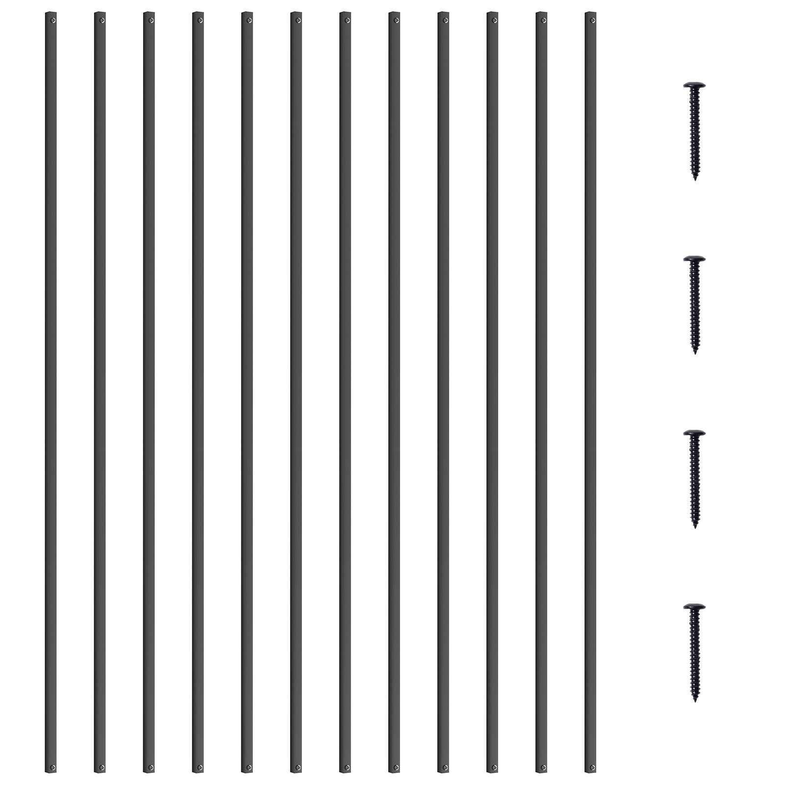 Kaidepinnat North Craft FX-44in-11, 1118x13mm, Musta, 11 kpl