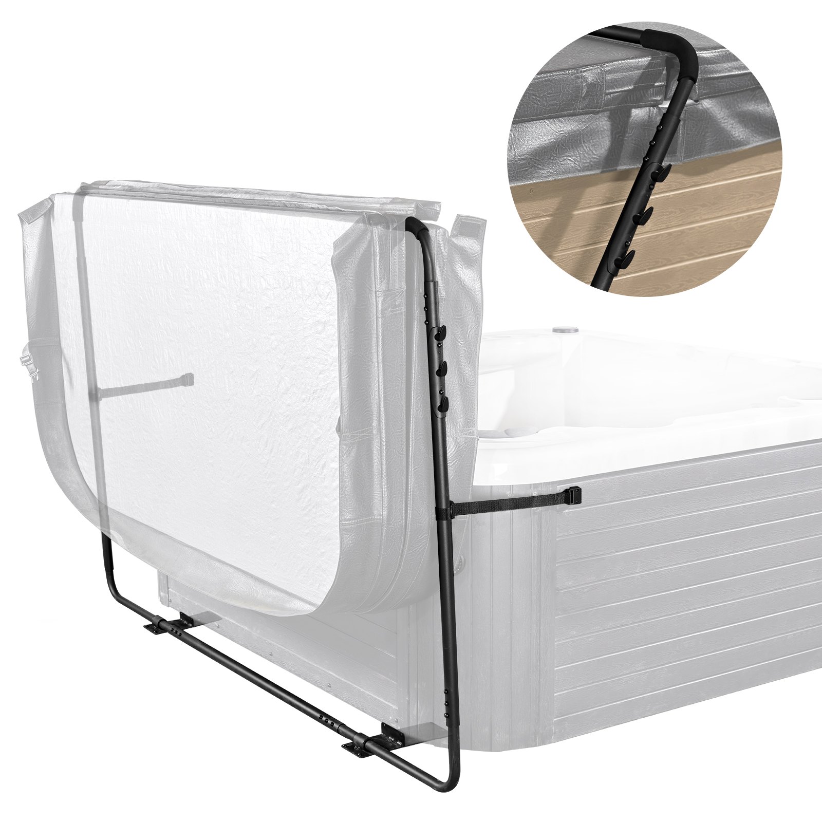 Kansinostin North Craft SCL-01, 53-92.5x31.5-41.3cm, musta
