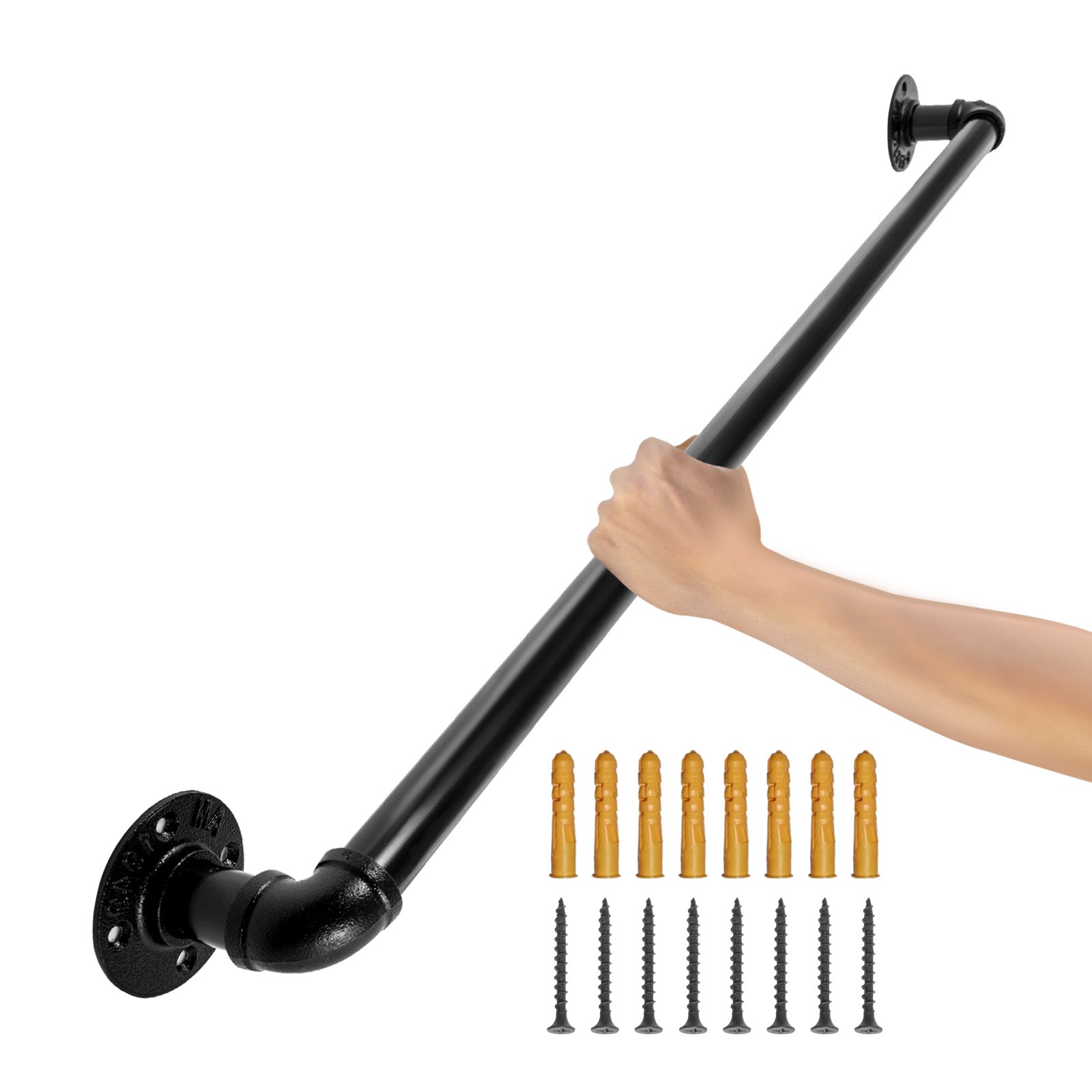 Käsijohde North Craft VV-GYGFS-HS3YC, 91.4 cm, 200 kg, Musta