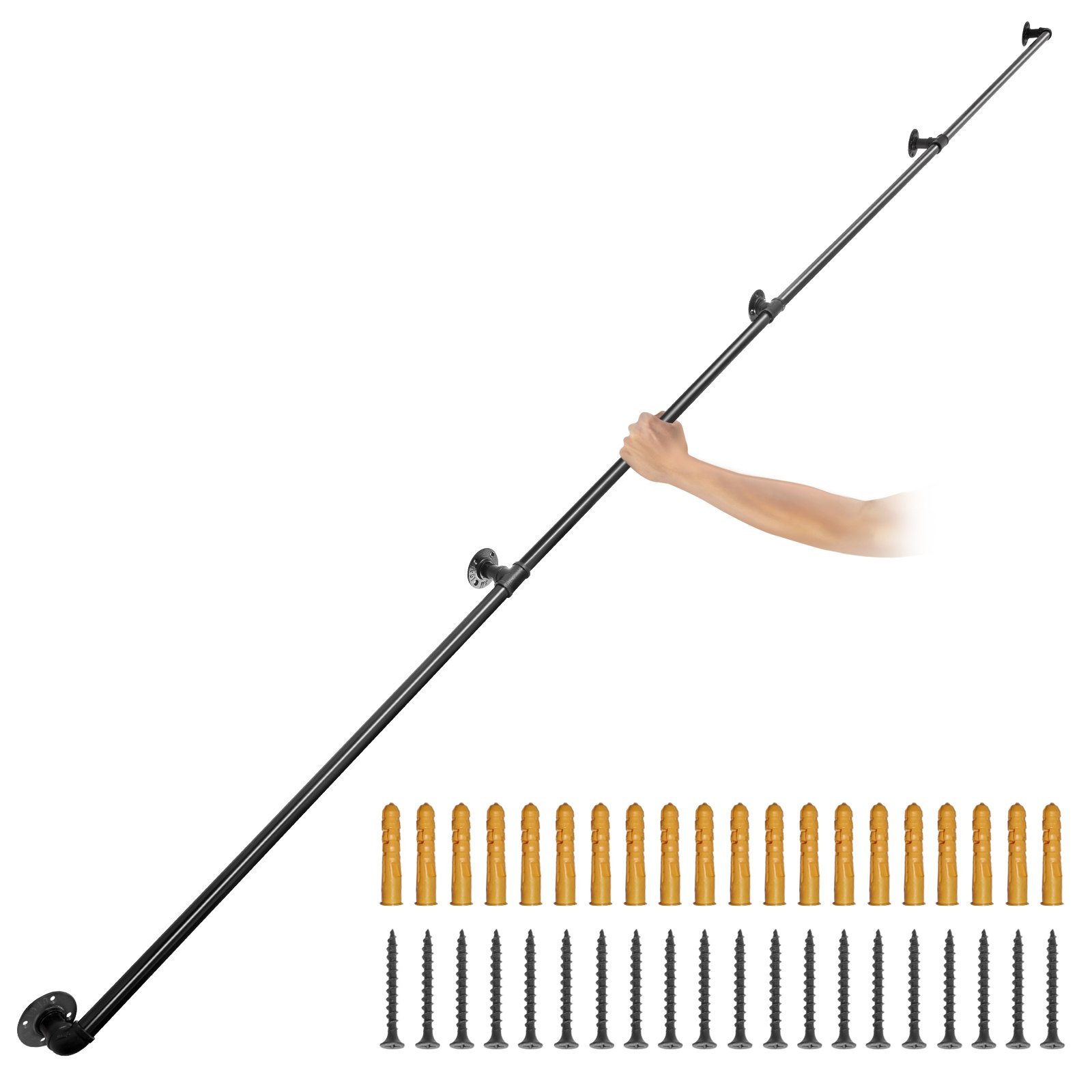 Käsijohde North Craft VV-GYGFS-HS13YC, 396cm, 200kg, musta