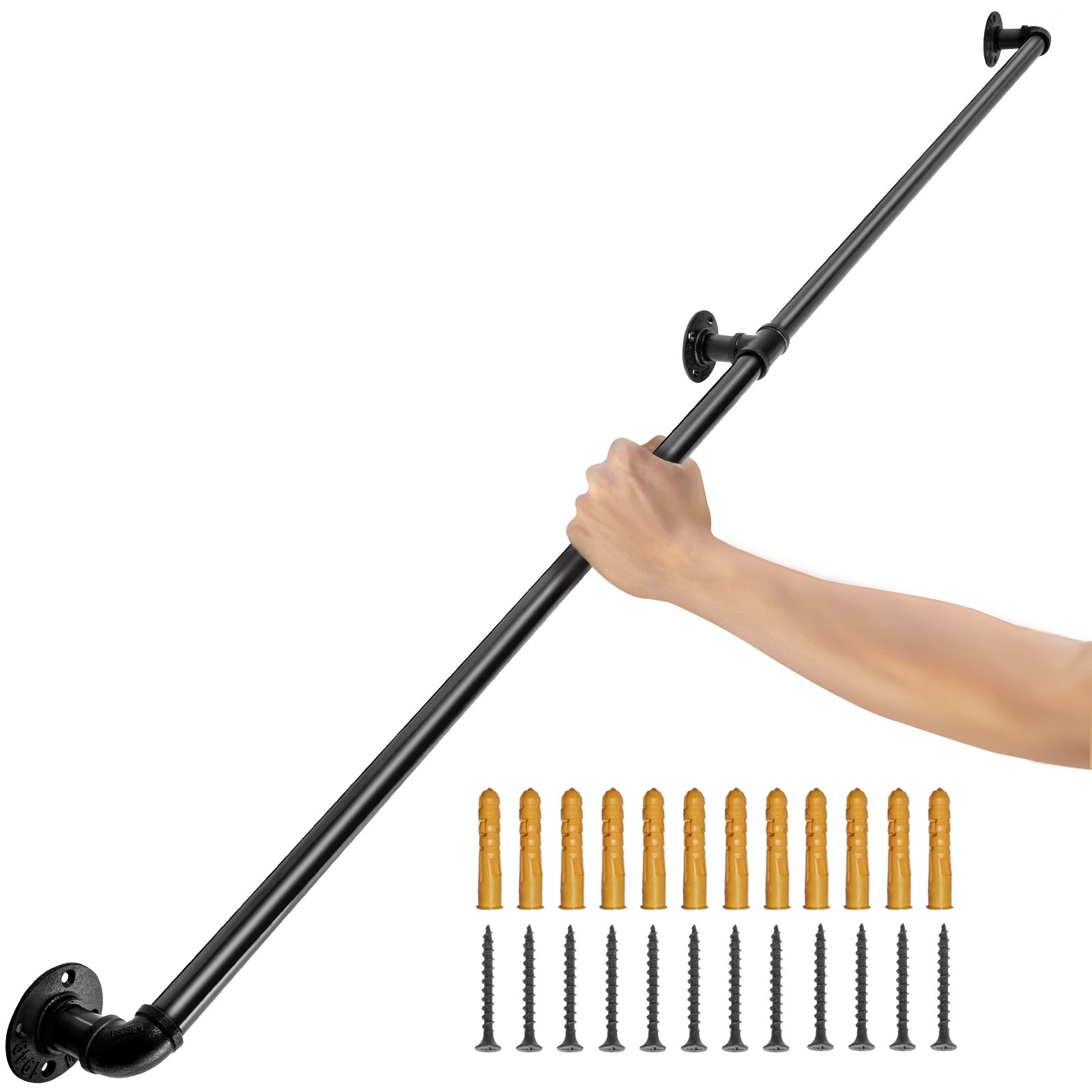 Käsijohde North Craft VV-GYGFS-HS5YC, 152.4 cm, 199.6 kg, Musta