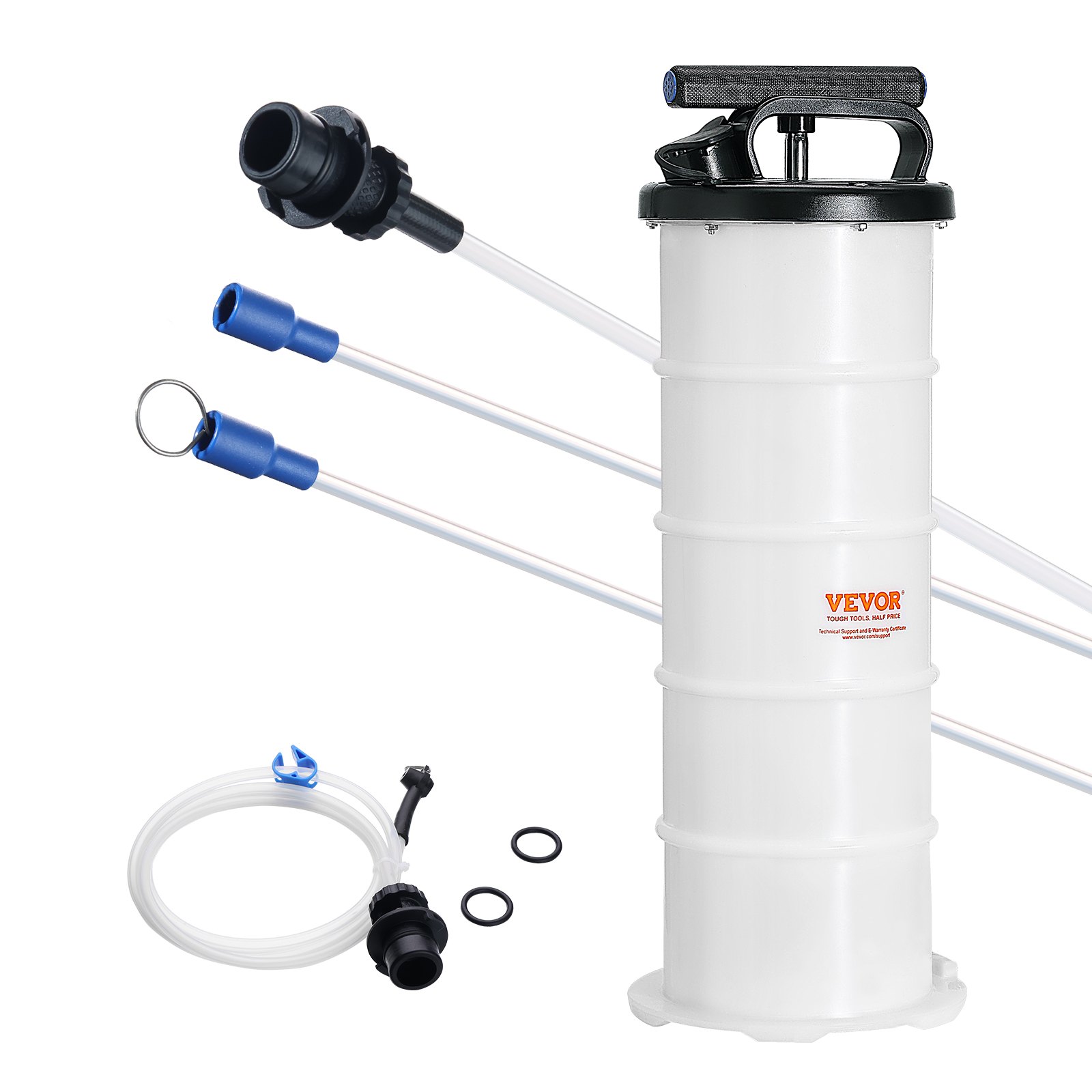 Käsikäyttöinen öljynvaihtopumppu North Craft, 6.5L, Manuaalinen, Valkoinen/Musta