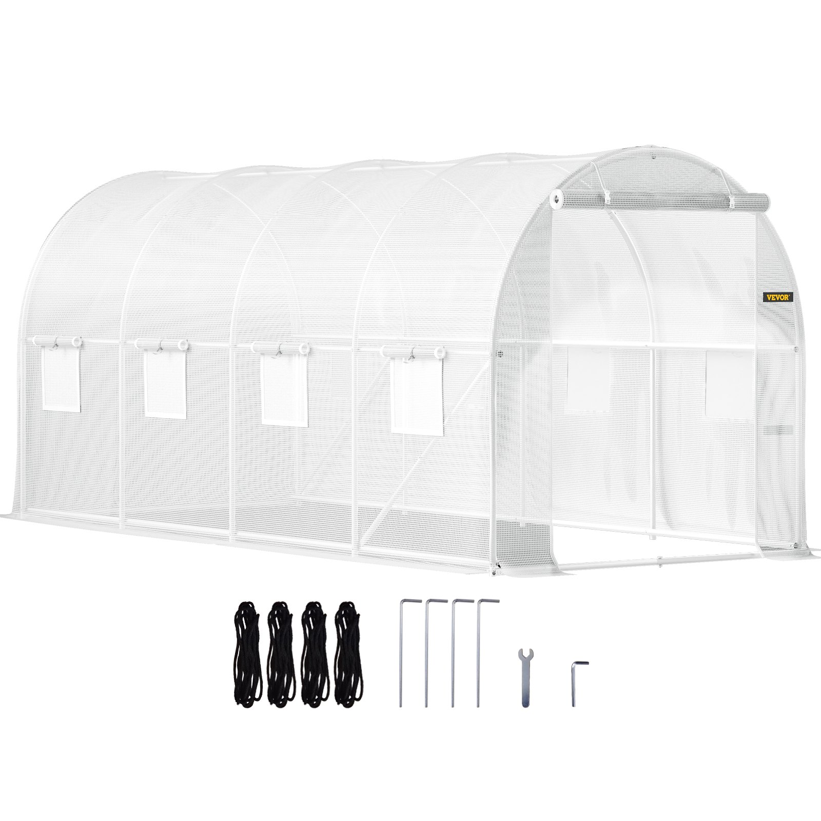 Kasvihuone North Craft VV-TG-1577WHITE, 457x198x213 cm, valkoinen