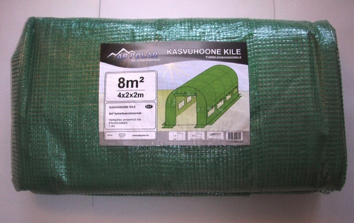 Kasvihuoneen muovikate AitaX, 400x200x200cm