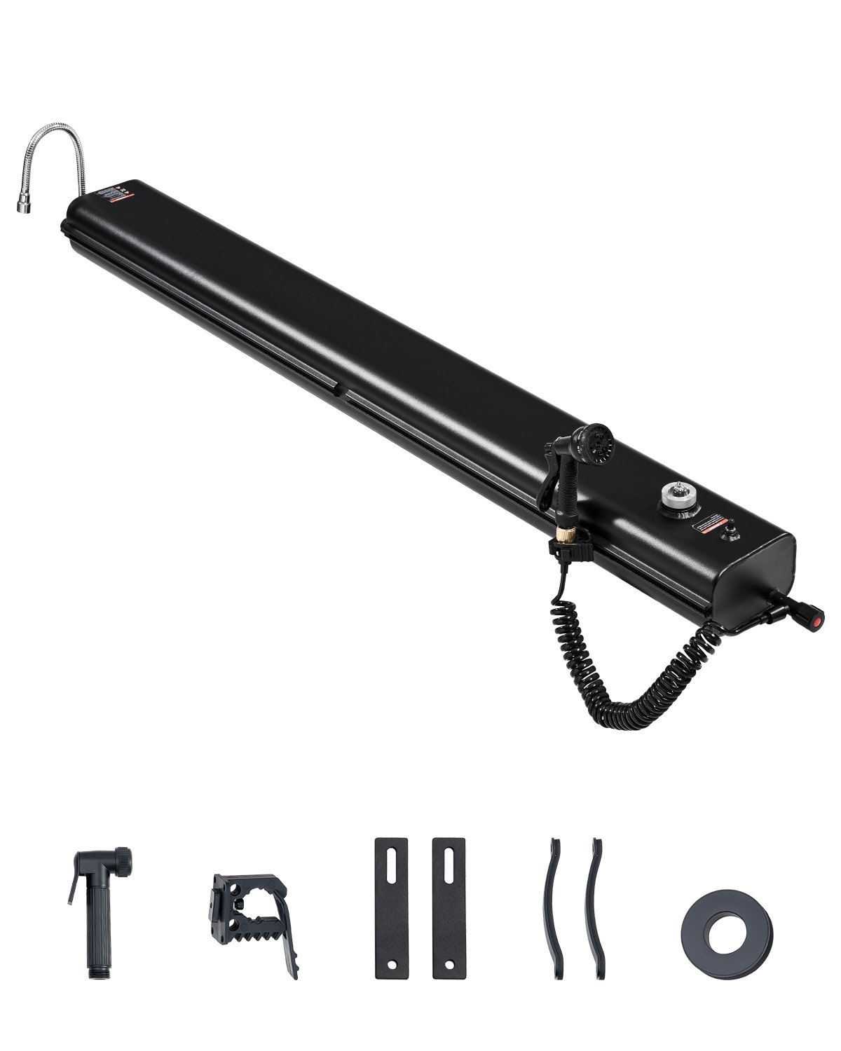Kattotelineen vesisäiliö North Craft YK-SX-30L, 1645x190x135mm, 30L, musta