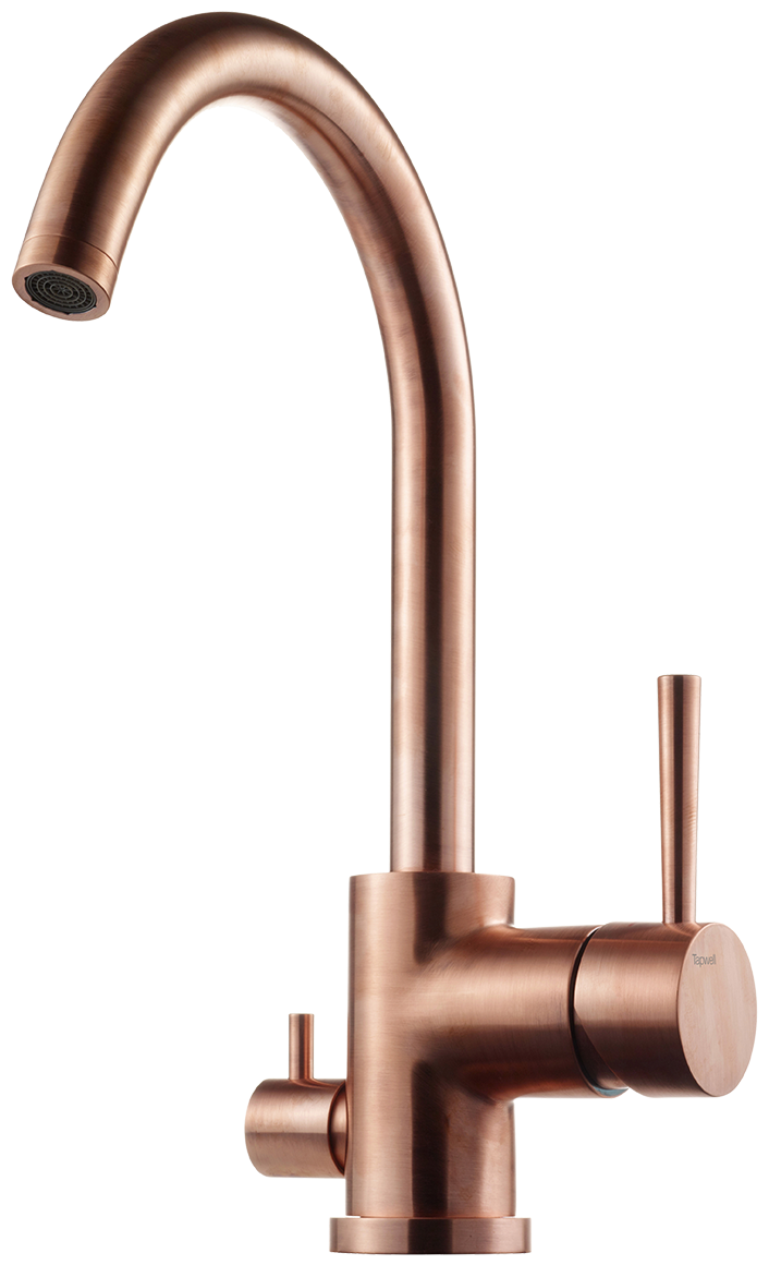 Keittiöhana Tapwell EVO184 Copper, pesukoneventtiilillä, kupari