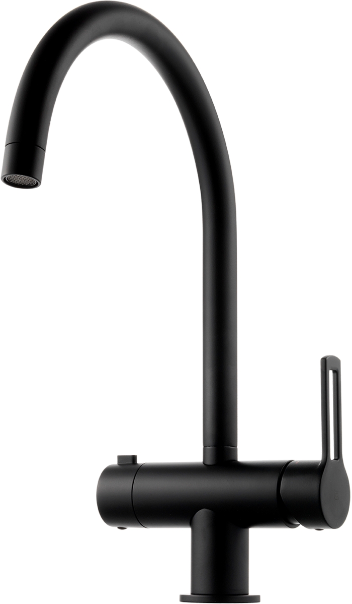 Keittiöhana Tapwell RIN184 Matte Black, APK-liitäntä, mattamusta