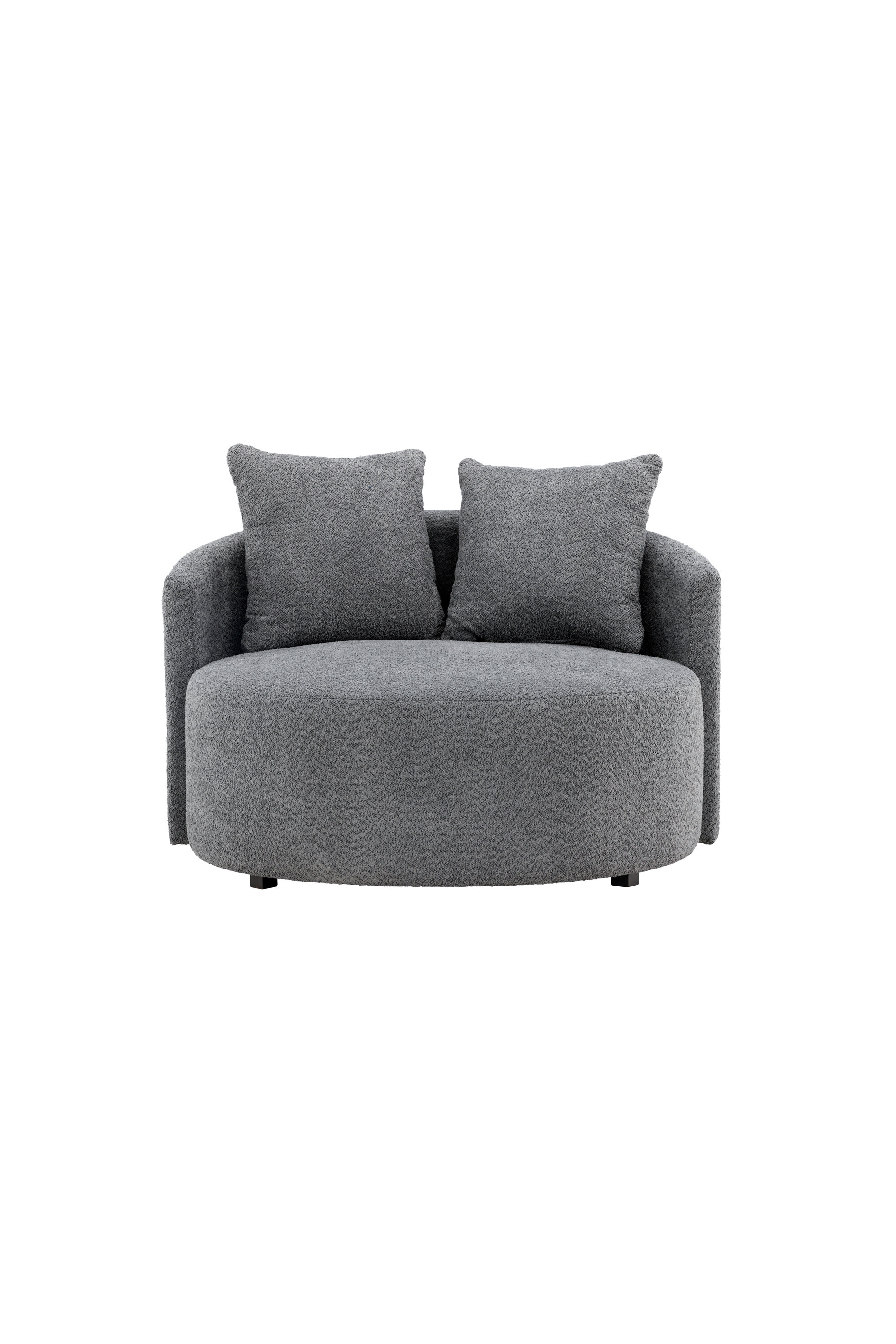 Sohva Venture Home Kelso, 2-istuttava, Ø120 cm, harmaa