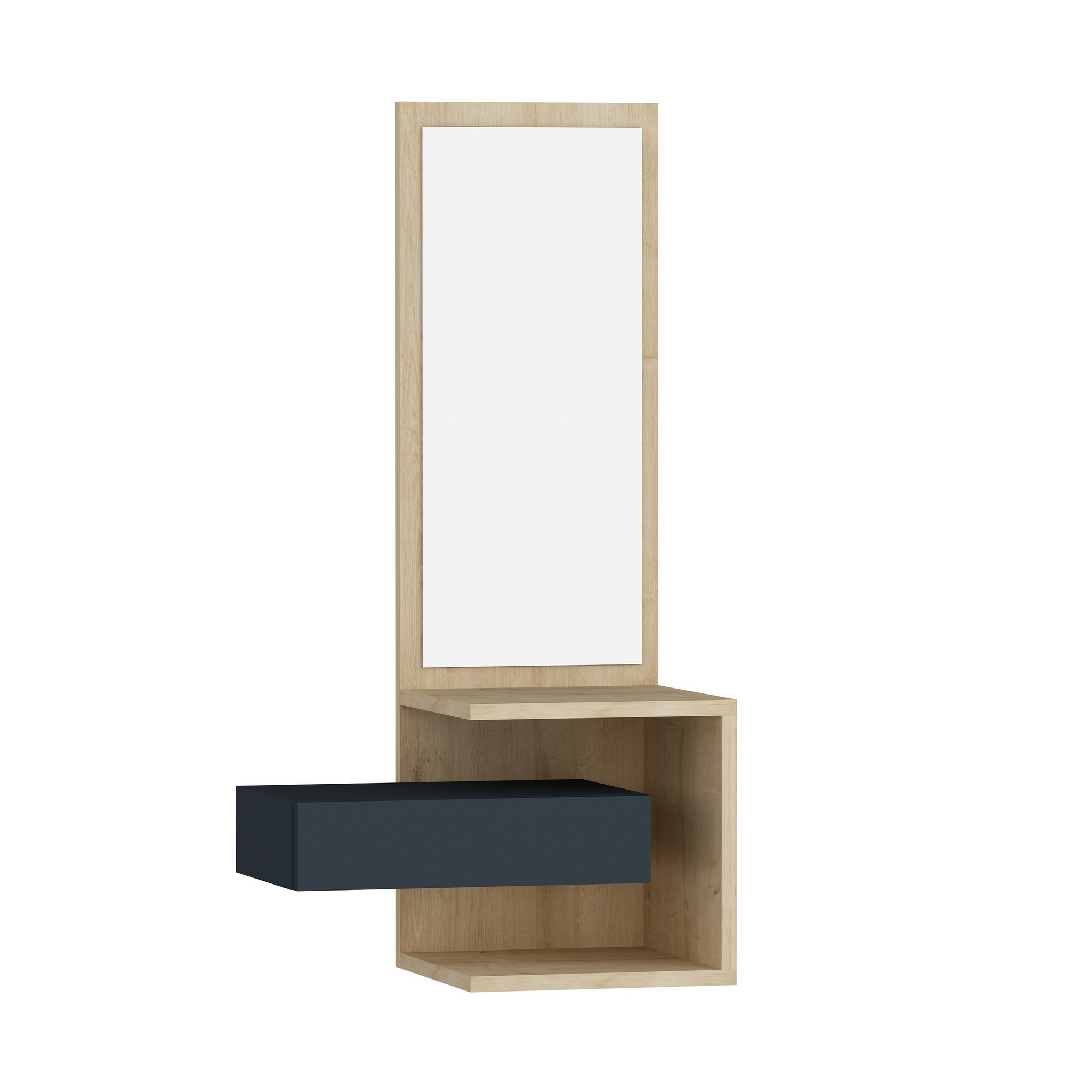 Eteiskaluste Valento Furniture Stella, 49x90x31cm, tammi/antrasiitti