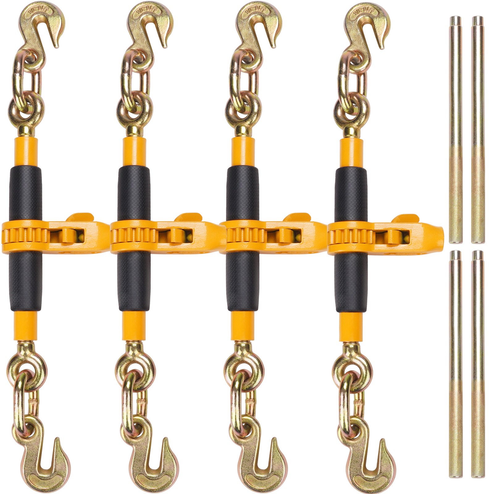 Ketjunkiristin räikällä North Craft Ratchet, 3/8-1/2, 5443 kg, messinkinen