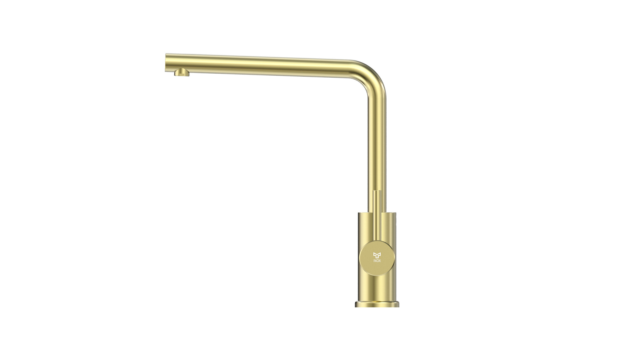 Keittiöhana Tammiholma INOX Q1, L-putki, vaalea kulta