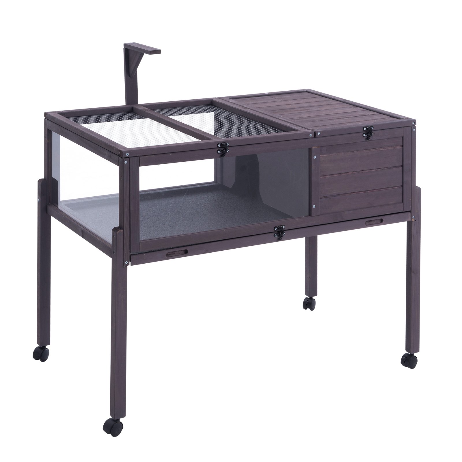 Kilpikonnaterraario North Craft MSH-T04, 965x610x825mm, Harmaa