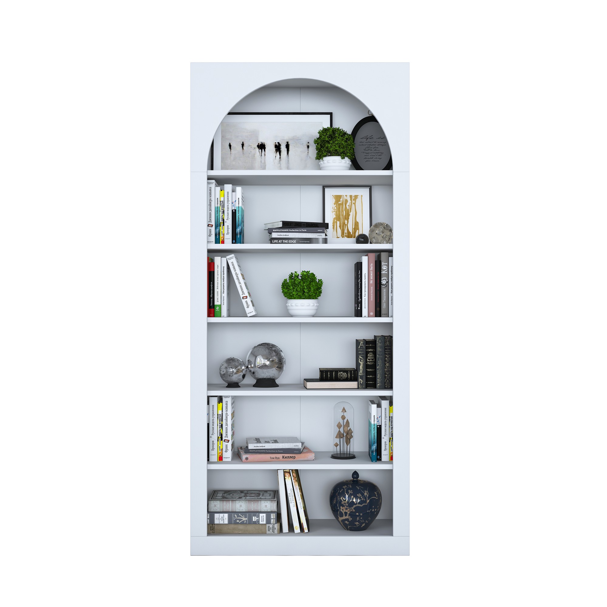 Kirjahylly Valento Furniture HC116, valkoinen