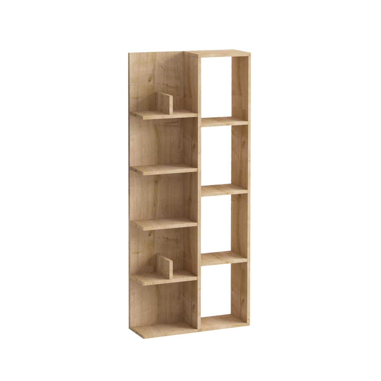Kirjahylly Valento Furniture Lily, 60x18x150cm, Tammi