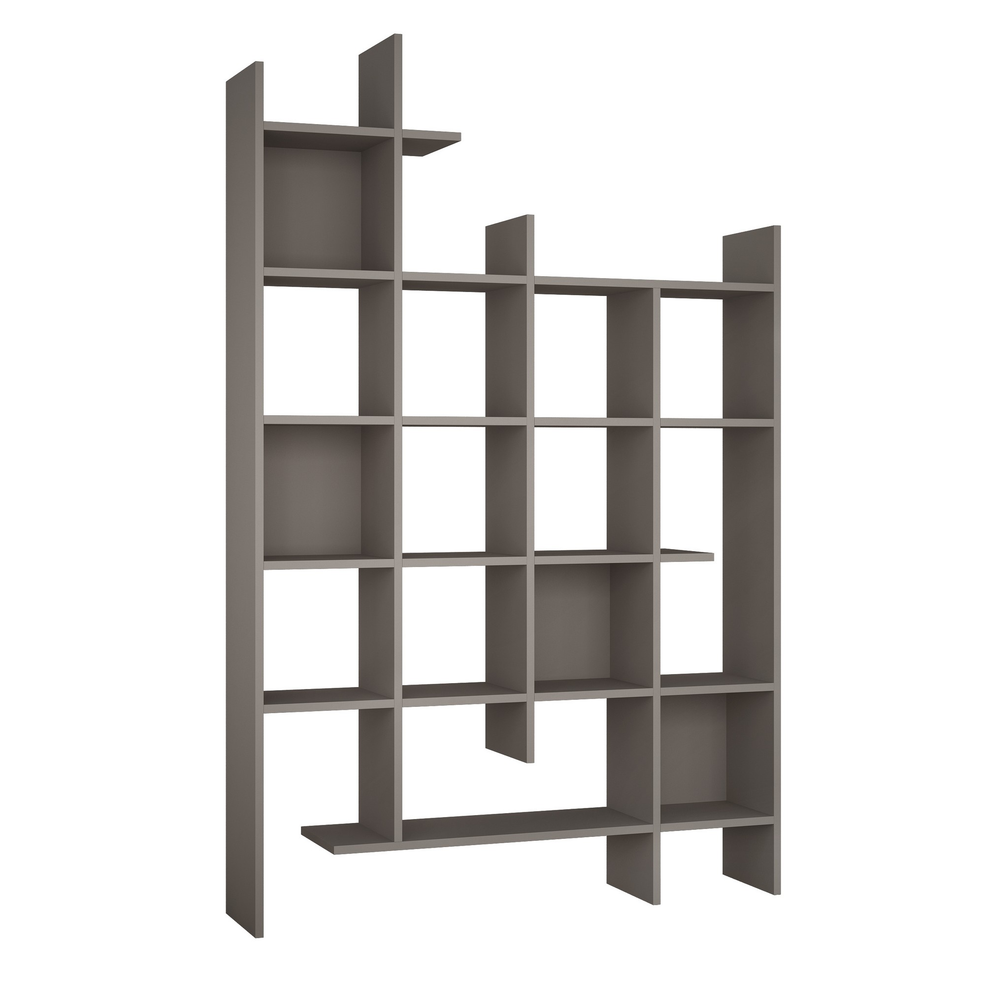 Kirjahylly Valento Furniture Manco mokka