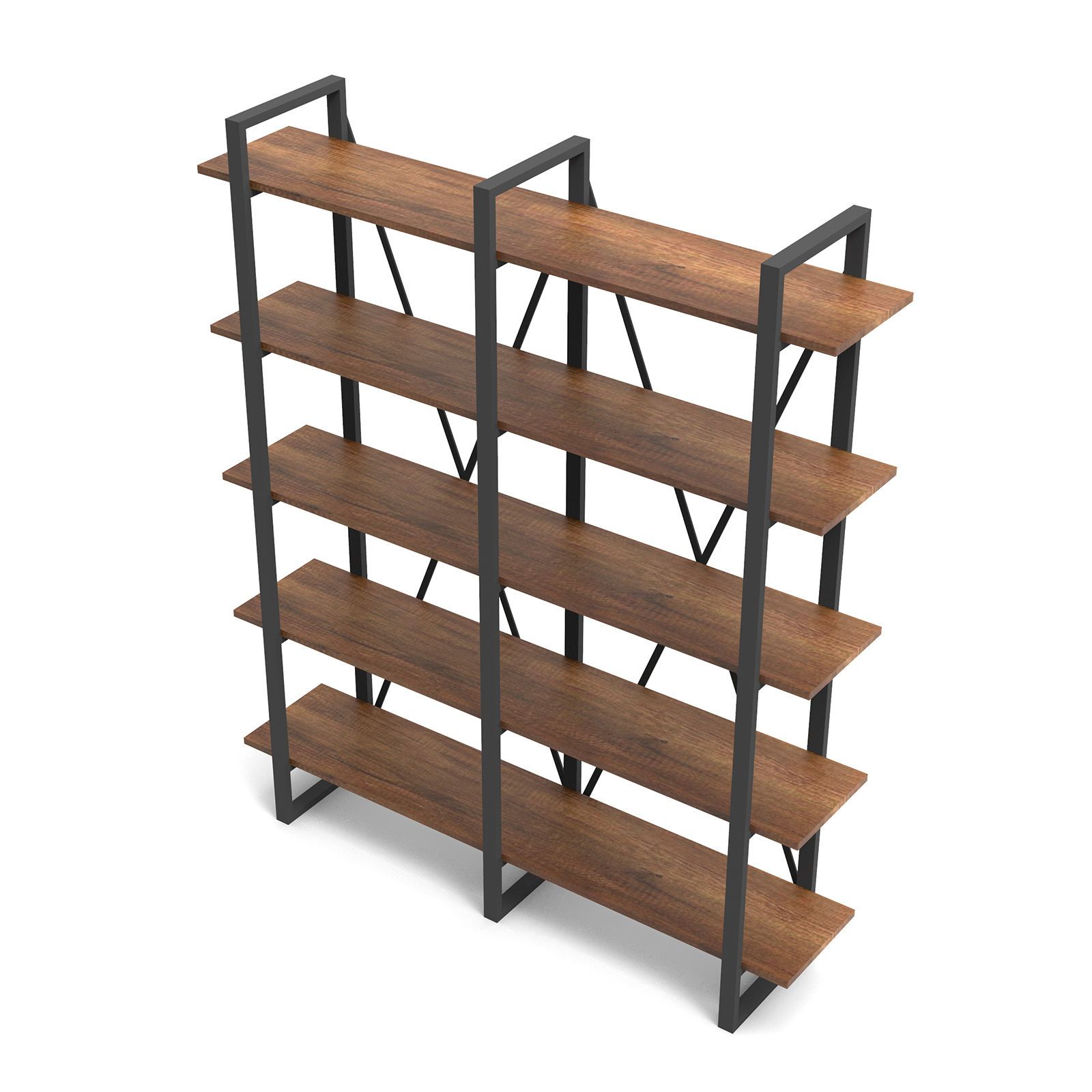 Kirjahylly Valento Furniture MN05, ruskea