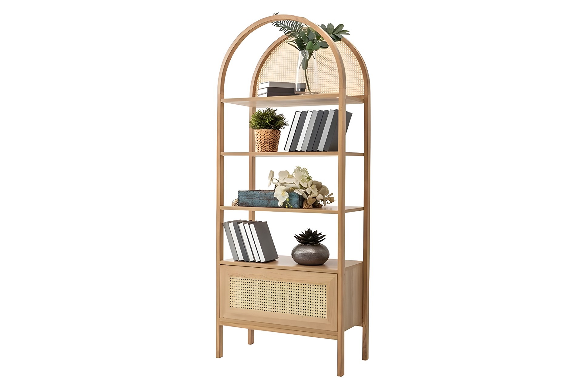 Kirjahylly Valento Furniture Nala 75 natural