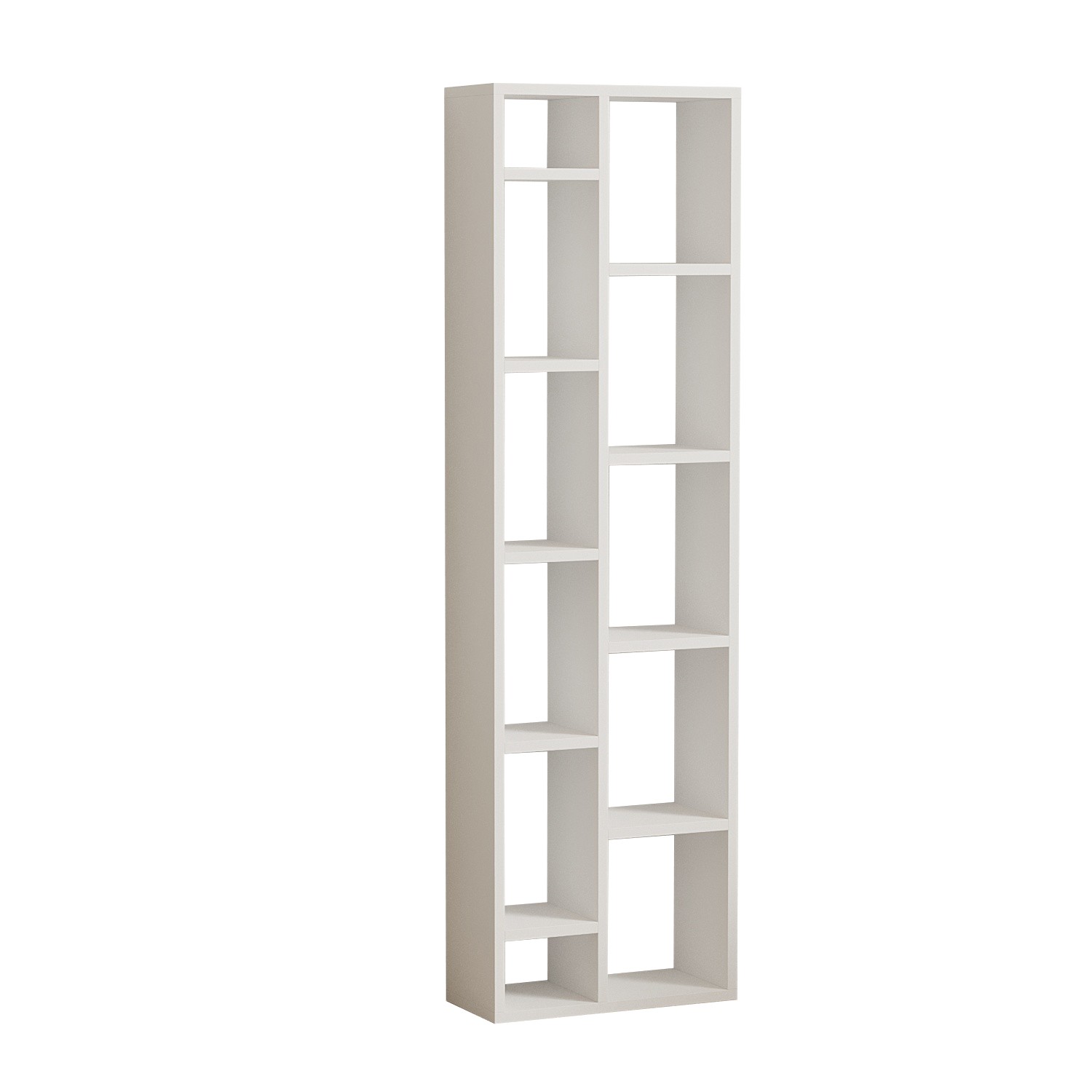 Kirjahylly Valento Furniture Tomi, 44,4x150cm, valkoinen