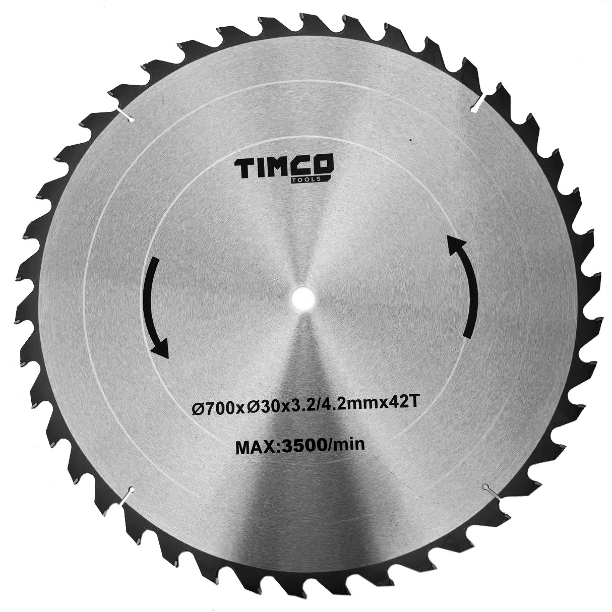 Klapisirkkelinterä Timco 700x30, 42T 