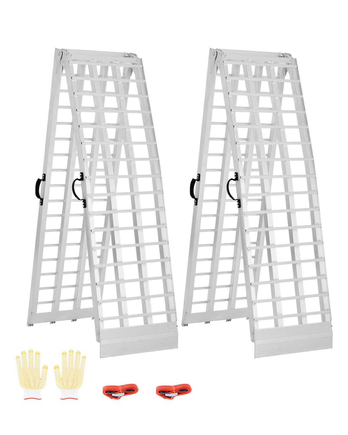 Kokoontaitettava ajoramppipari North Craft LR020A-120D, 2000 lbs, Alumiini, 1550x450 mm