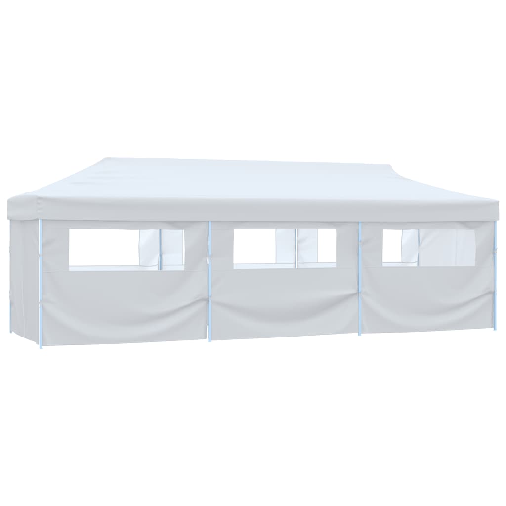 Kokoontaitettava pop-up juhlateltta 8 sivuseinää 3x9m