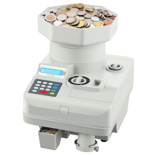 Kolikkolajittelija North Craft KSW850, LED-näyttö, 11000 kolikon kapasiteetti