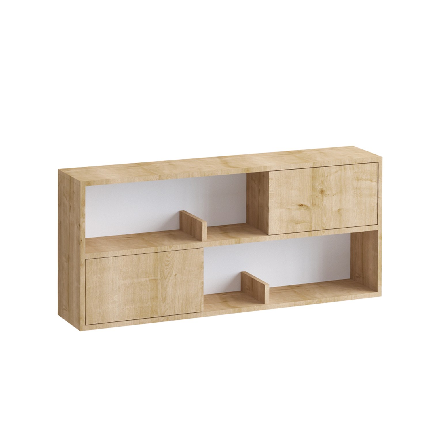 Konsolipöytä Valento Furniture Flora, 120x22x50cm, tammi