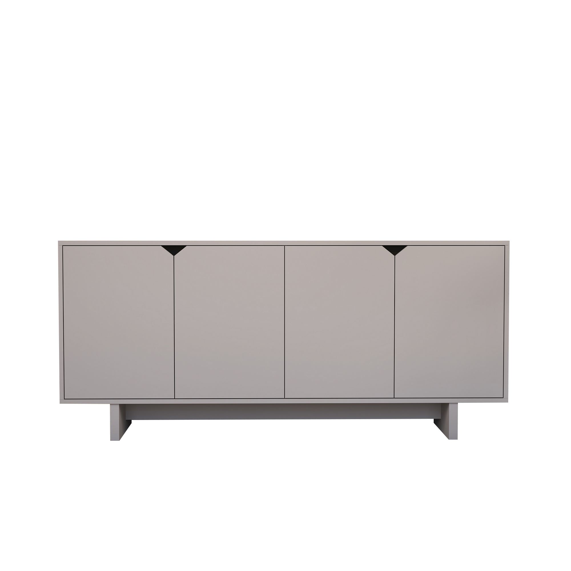 Konsolipöytä Valento Furniture Oz, 180x40x80.6cm, Beige