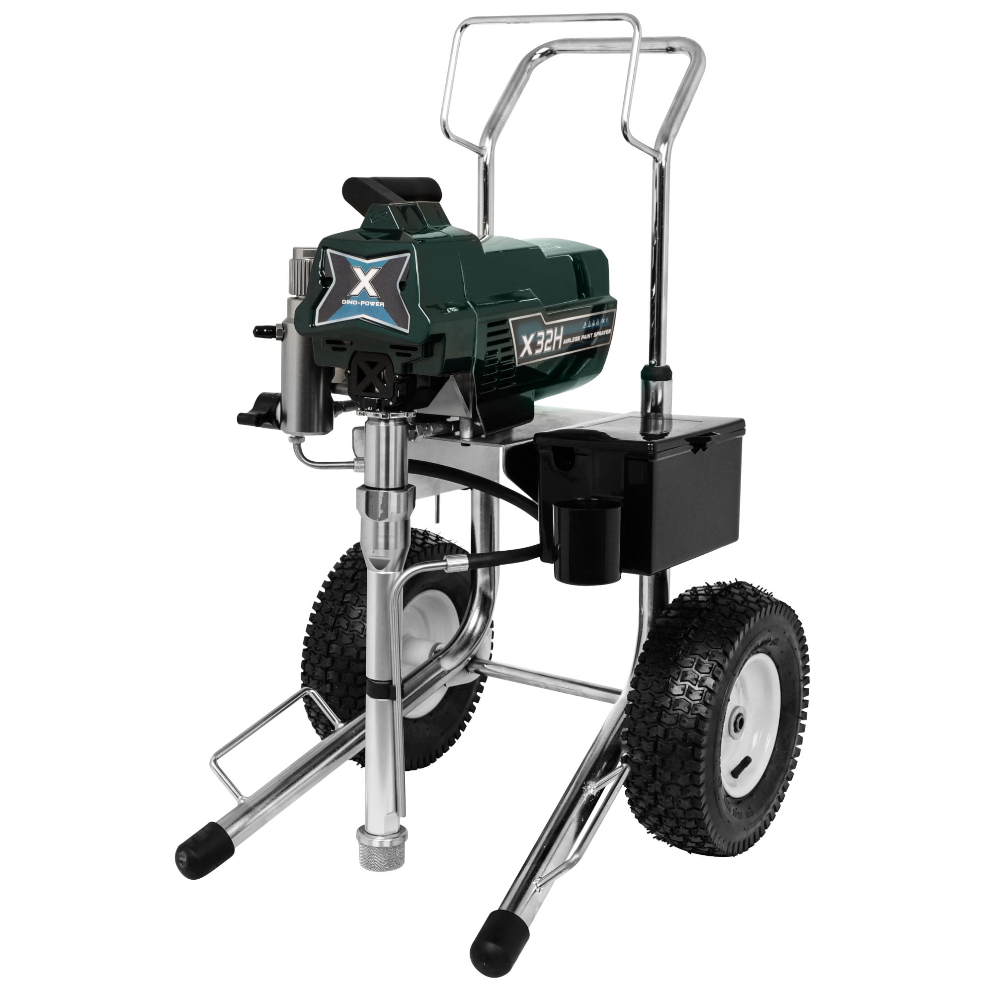 Korkeapainemaaliruisku kärryllä Dino-Power Pro T45 2800 W 4.5 l/min