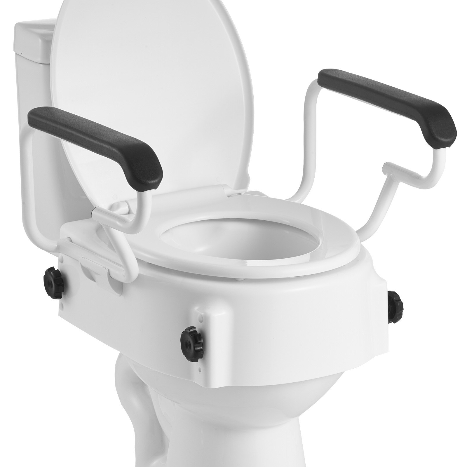 Korotettu WC-istuin North Craft, 560x485x375 mm, valkoinen