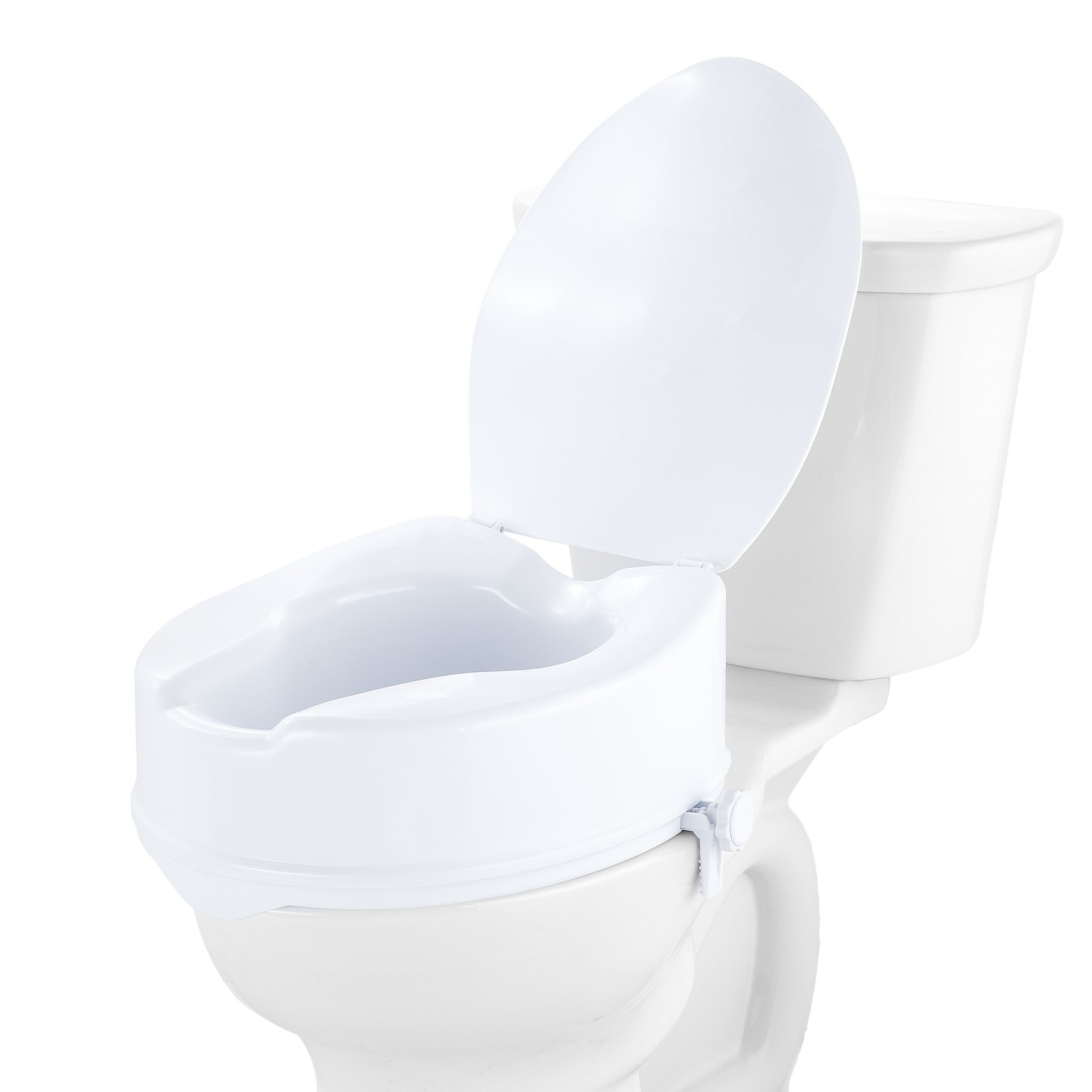 Korotettu WC-istuin North Craft FBL760601, 150mm, 136kg, valkoinen