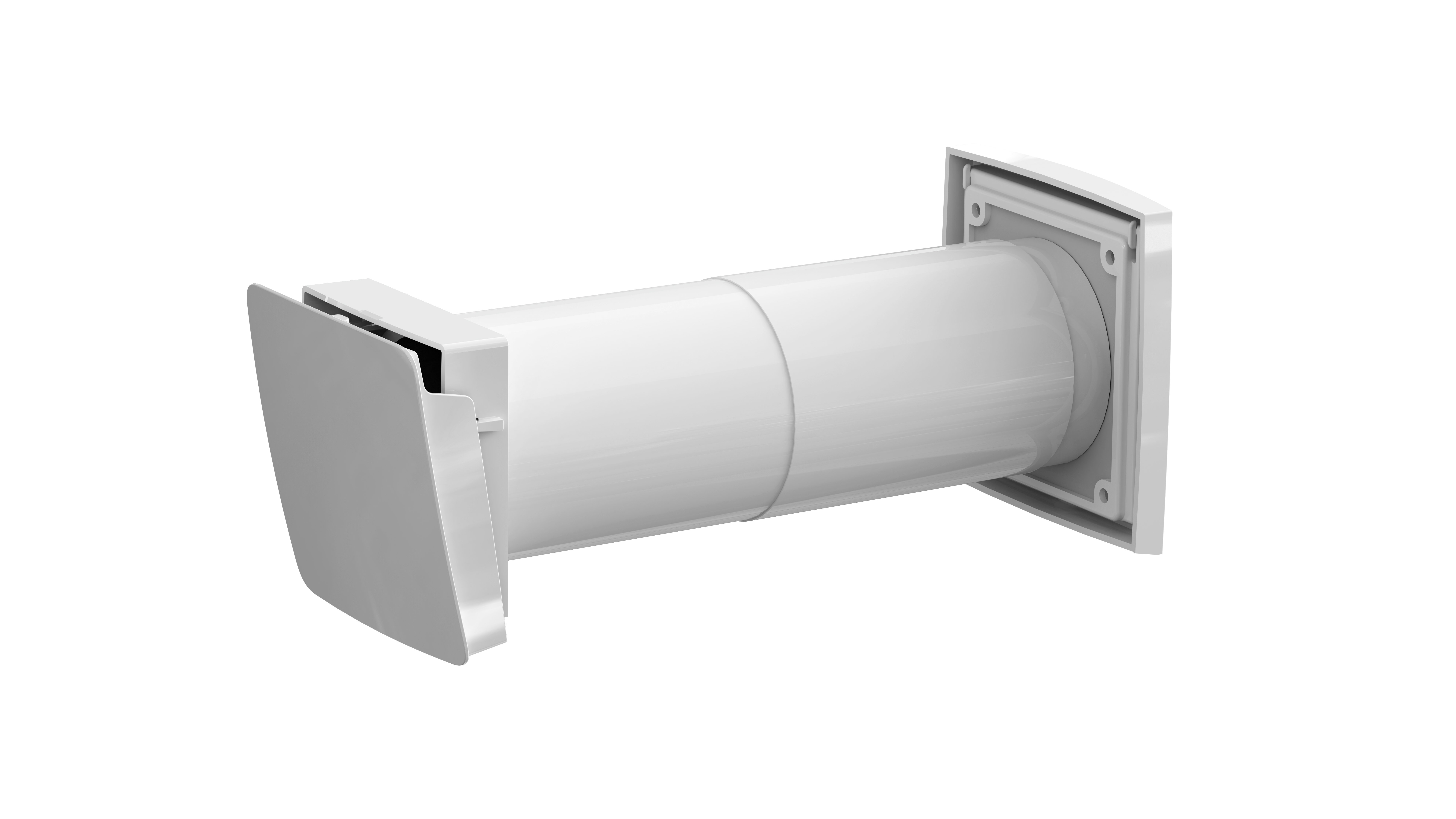 Korvausilmaventtiili Vilpe Wive 100, 440mm läpimenoon