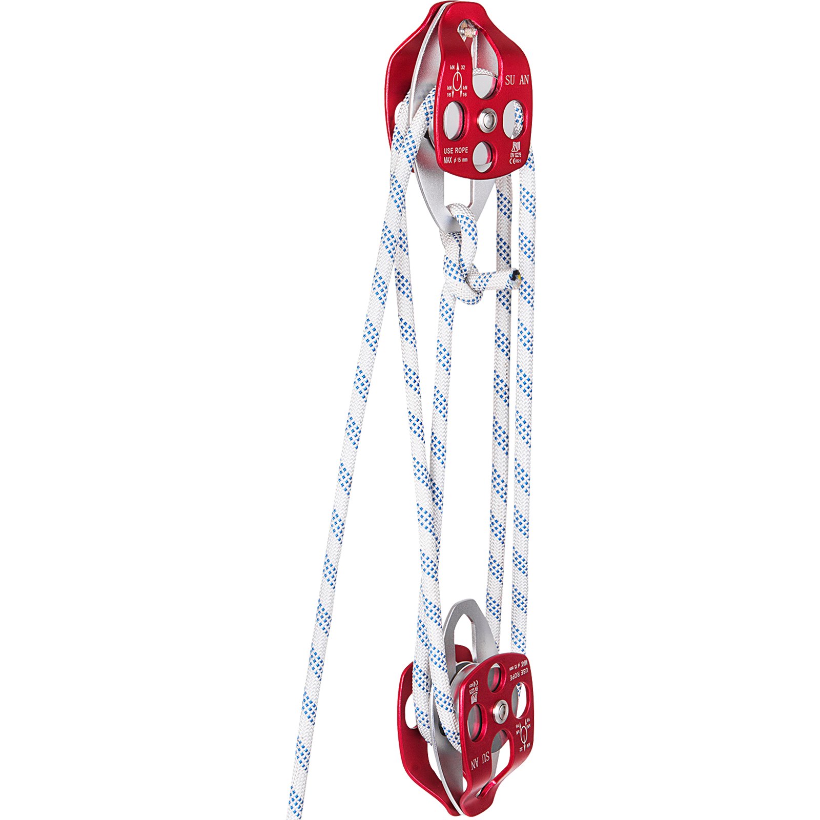 Köysitalja North Craft, 12 mm, 46 m, 2993.5-3498.6 kg, monivärinen