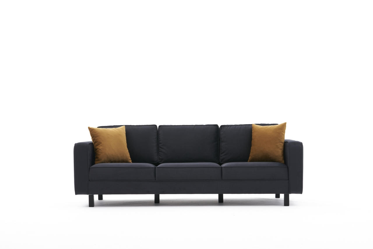 Sohva Valento Furniture Kale, 222x91cm, antrasiitti
