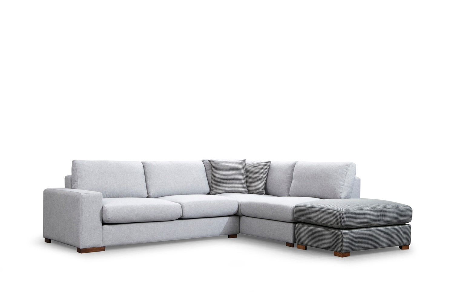 Kulmasohva Valento Furniture Loop, 246x95x85cm, Harmaa
