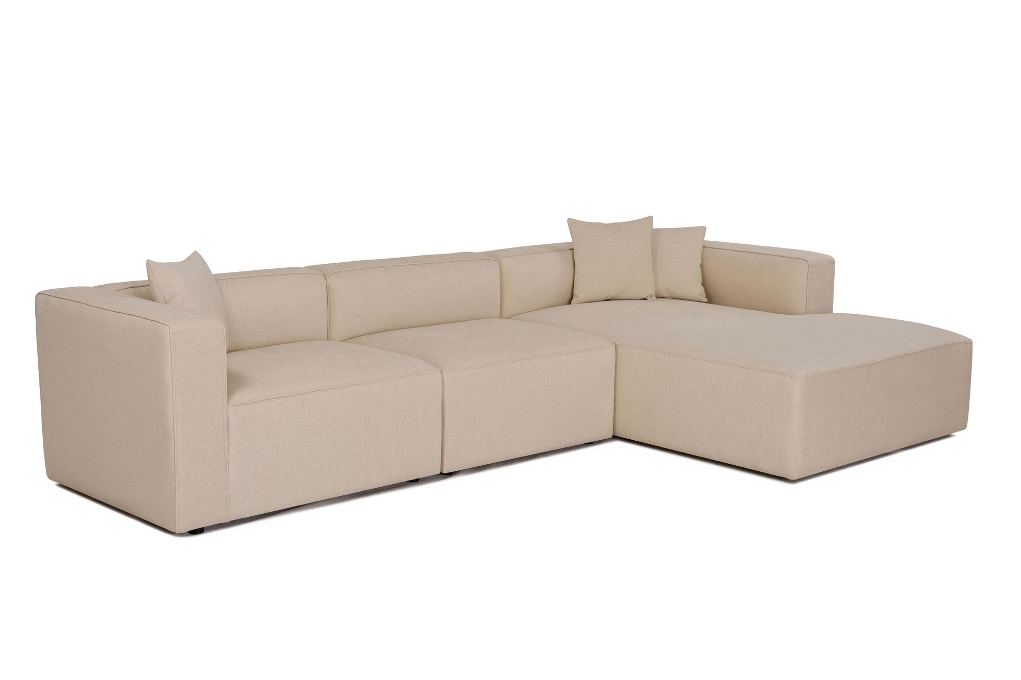 Kulmasohva Valento Furniture Mora, 320x90cm, Beige