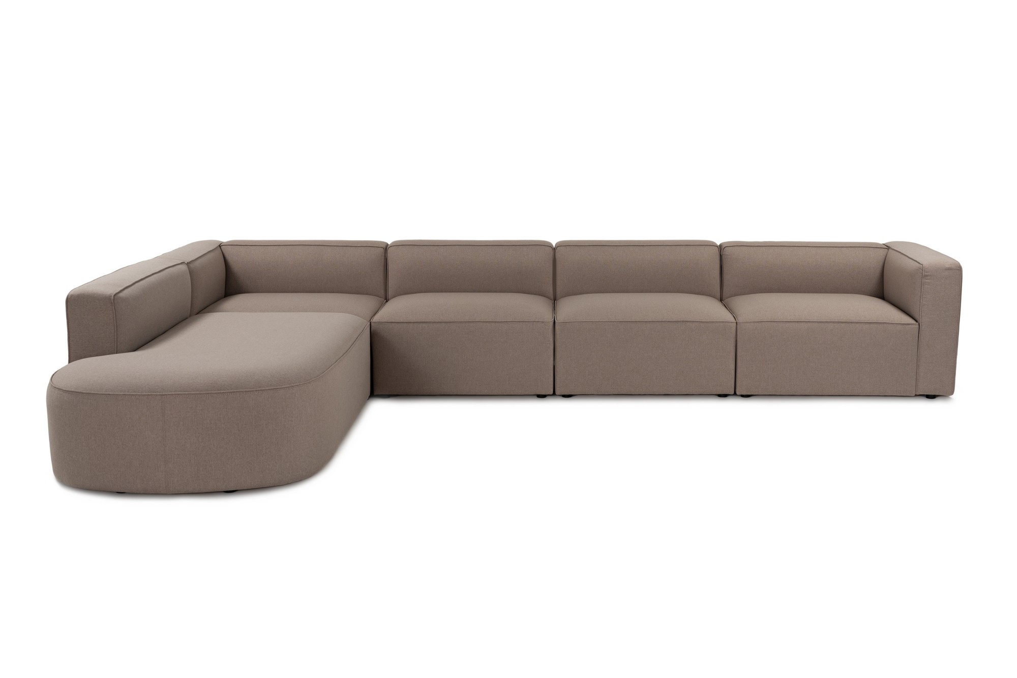 Kulmasohva Valento Furniture Mora vaaleanruskea