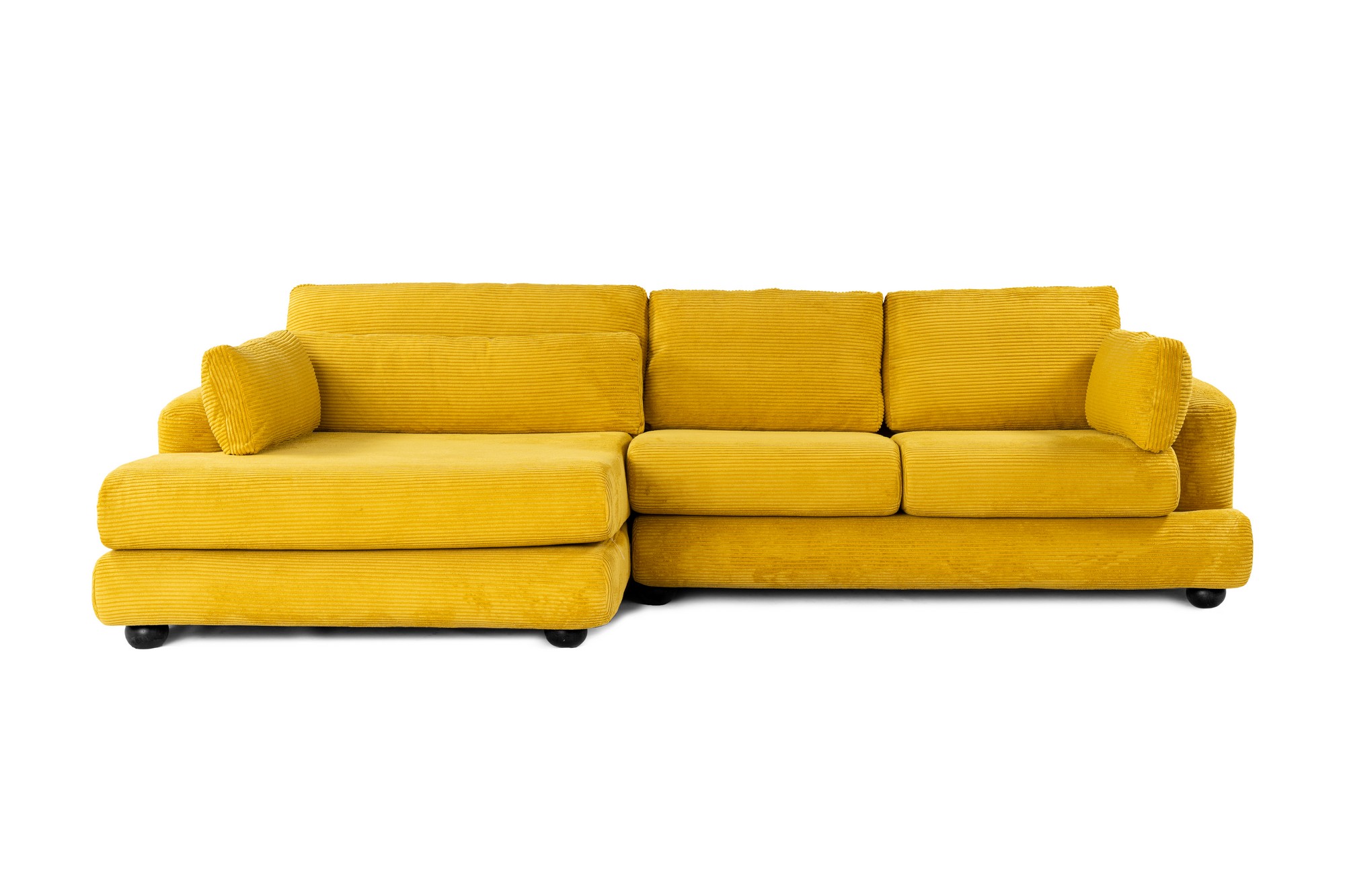 Kulmasohva Valento Furniture River, 330x105cm, vasen, oliivinvihreä